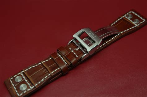 iwc leather strap|genuine iwc strap.